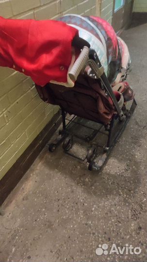 Санки коляска ника