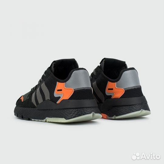 Мужские Adidas Nite Jogger Black / Grey