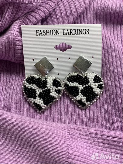 Серьги ручной работы