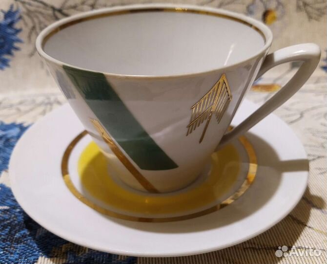 Чашка с блюдцем, Барановка