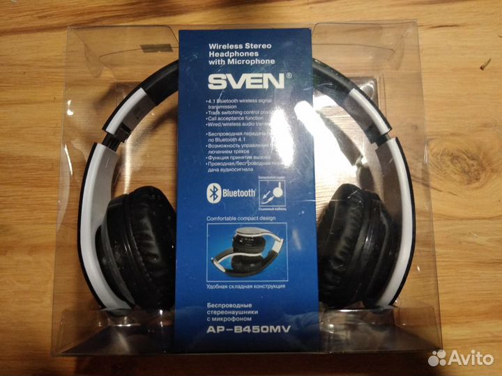 Новые беспроводные наушники Sven AP-B450MV