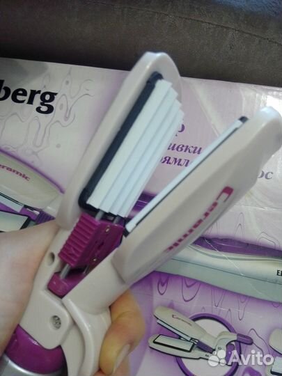 Утюжок для завивки волос