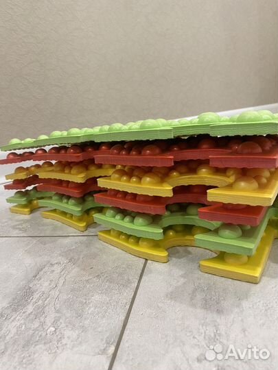 Детский ортопедический массажный коврик