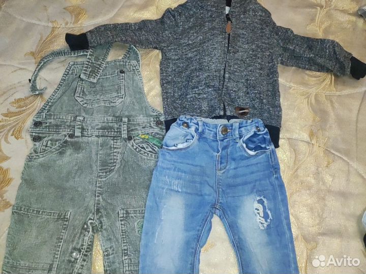 Детские вещи пакетом на мальчика 80 86 92