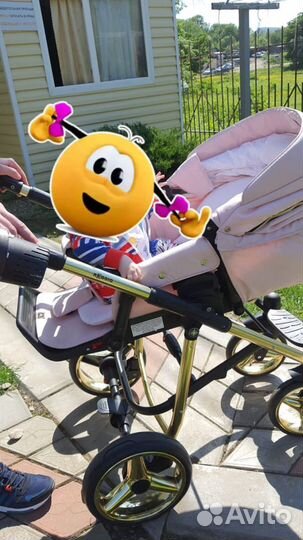 Детские коляски 2 в 1 бу