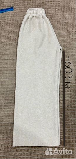 Теплые штаны женские бежевые