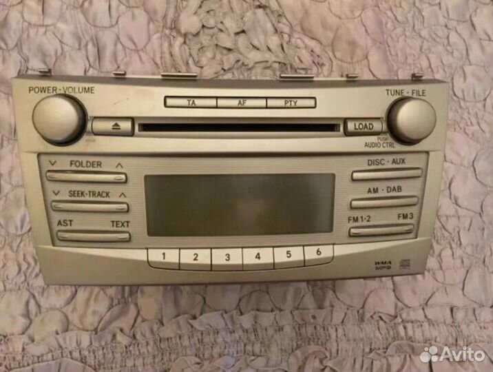 Штатная магнитола для Toyota Camry xv 40 restyling