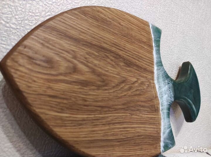 Доска разделочная/доска сервировочная 30*19см море