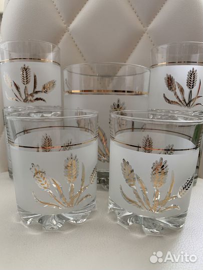 Набор стаканов с ведерком для льда