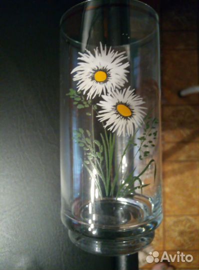 Штоф стеклянный с бокалами