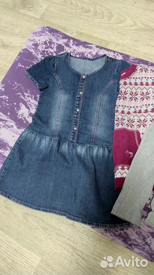 Пакет вещей на девочку 110