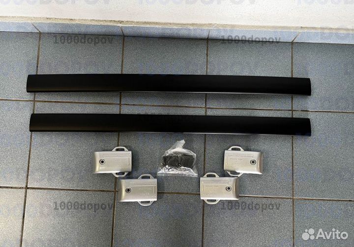 Поперечины на рейлинги Lexus GX460/ Toyota Prado J