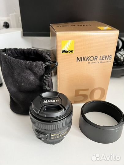 Объектив Nikon 50mm f/1.8G AF-S Nikkor