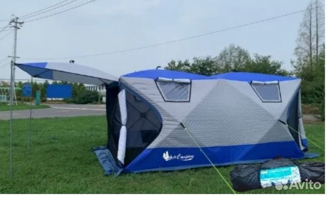 Палатка для зимней рыбалки-Летняя мобильная баня