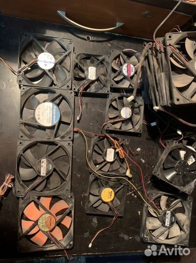 Кулеры, вентиляторы, разные 12 вольт и не только