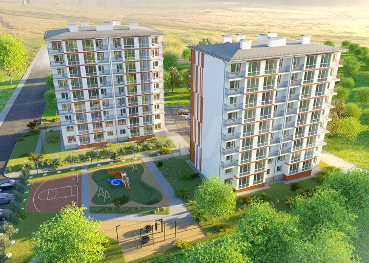 1-к. квартира, 45,2 м², 4/9 эт.