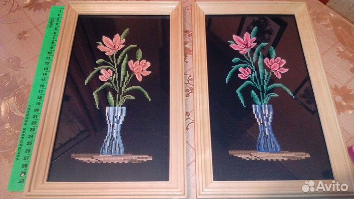 Картины вышитые крестом