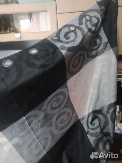 Шторы на люверсах бу