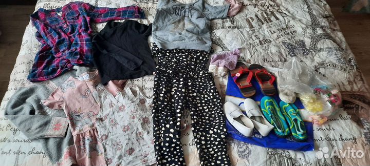 Вещи пакетом для девочки 5-6 лет