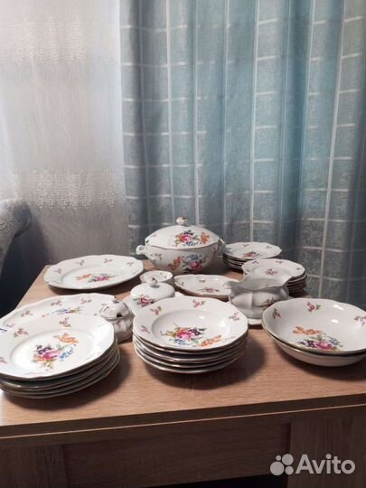 Сервиз столовый Bohemia 1970-е