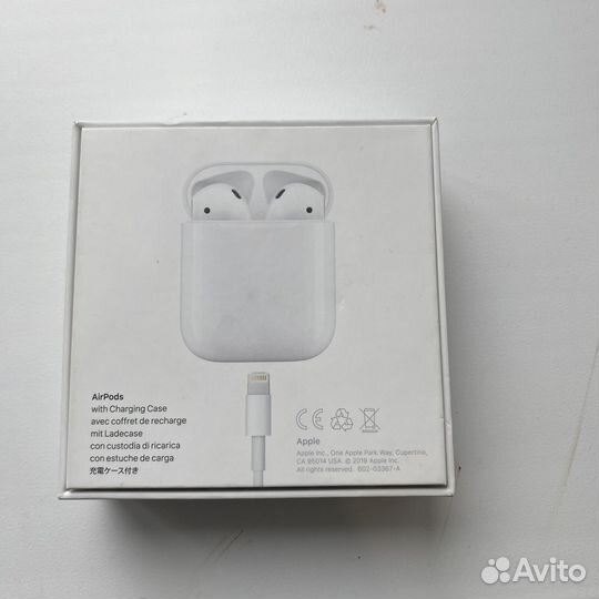 Беспроводные наушники apple airpods 1