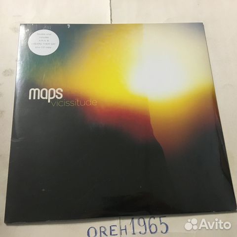 Maps - Vicissitude (2xLP + CD). 2013, EU, Mute Rec