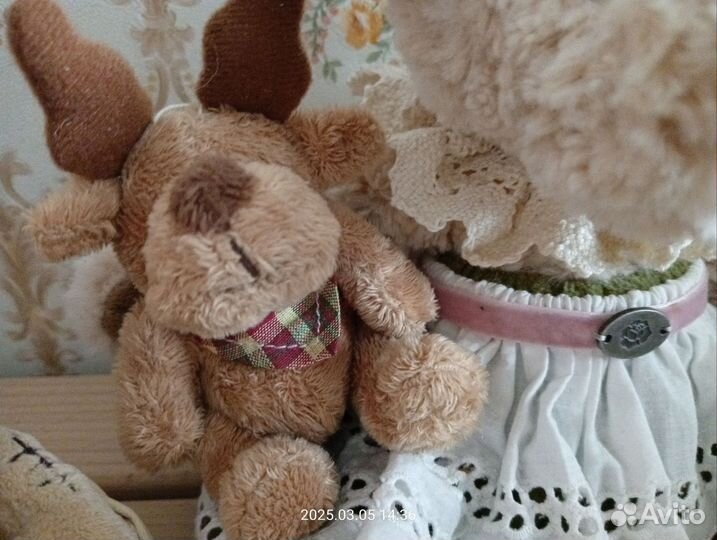 Пакетом Мишка Тедди винтаж плюс мини игрушки