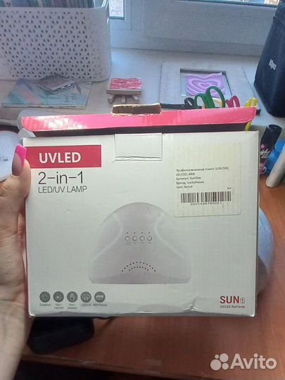 Лампа для гель лака, маникюрный аппарат