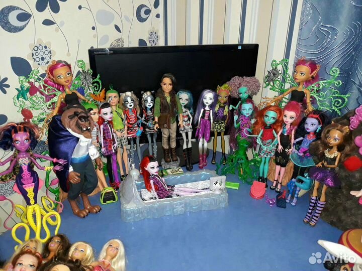 Куклы монстррхлалолупси 2 штуки