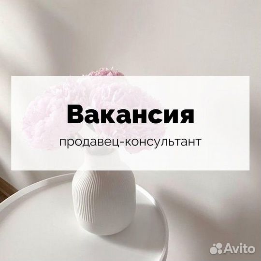 Продавец в бутик одежды ТЦ Гринвич