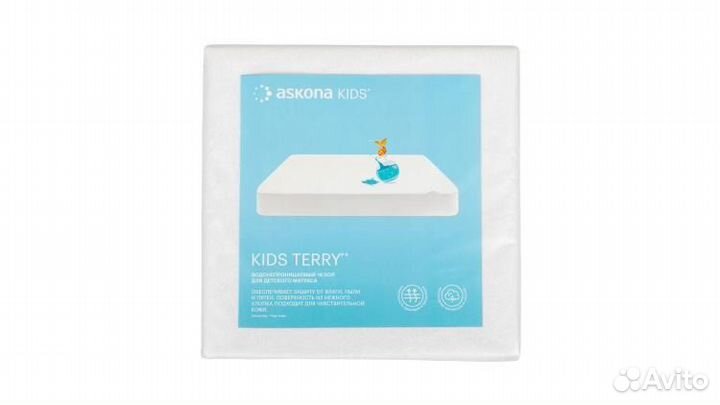 Чехол на матрас Askona Kids Terry 160*80 см