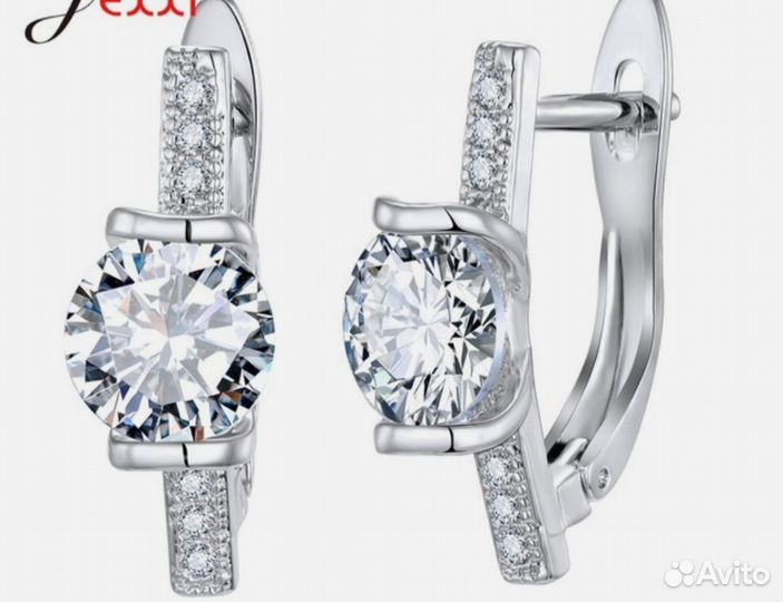 Серебряные серьги 925 пробы