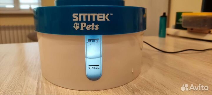 Автоматическая фонтан -поилка для животных, 2 в 1