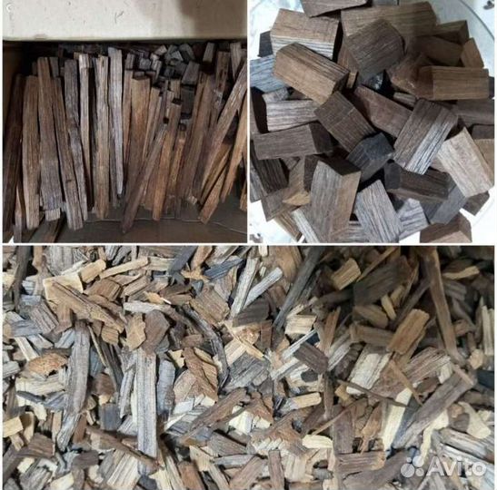 Щепа и чипсы дубовые для настоек