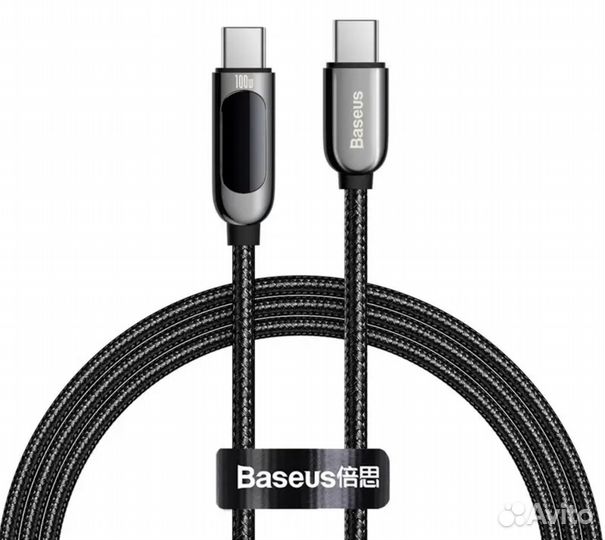Baseus кабель Type-C - Type-C 100w 1метр