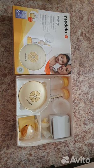 Молокоотсос medela swing flex электрический