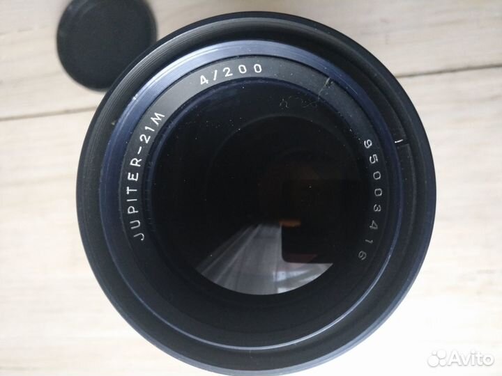 Объектив Юпитер - 21М 4/200 крепление M42