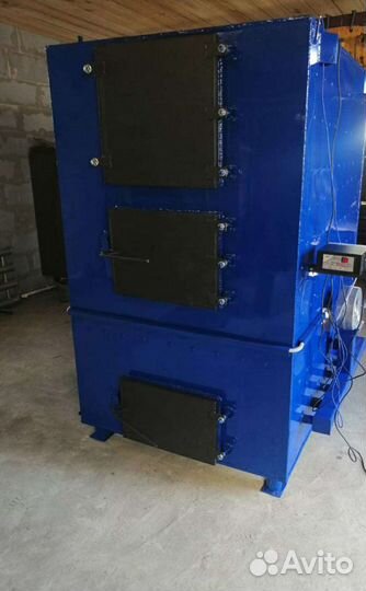 Котёл твердотопливный длительного горения 300 кВт