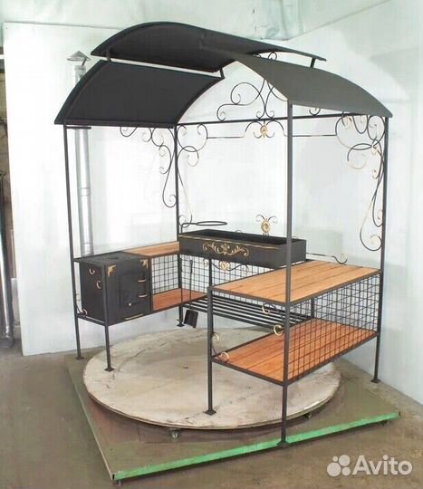 Мангал со столиком