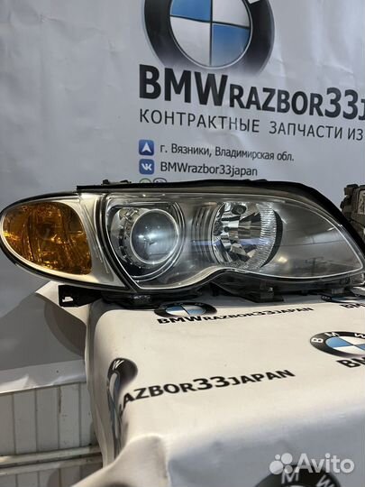 Фары передние левые Bmw 3 E46