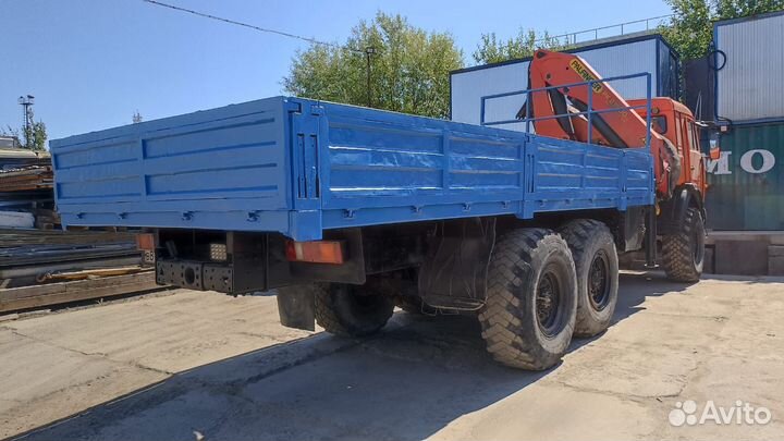 Бортовой грузовик КАМАЗ 43118 с КМУ Palfinger, 2013