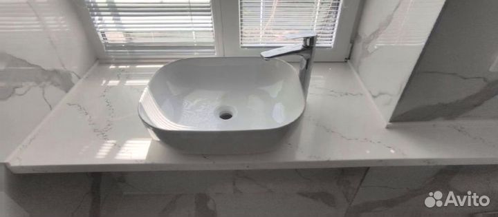 Столешницы кухня подоконники из кварца