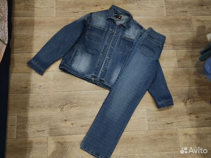 Джинсовый костюм мужской Miliand Jeans