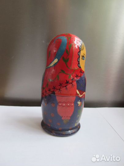 Матрешка деревянная старая