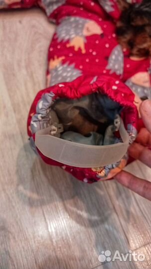 Зимний комбинезон для девочки 86