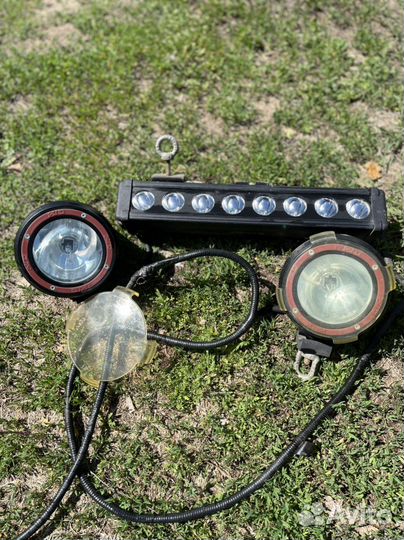 Светодиодные фары на ниву