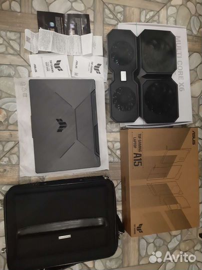 Игровой ноутбук asus Gaming A15 RTX 3050 Ryzen 7