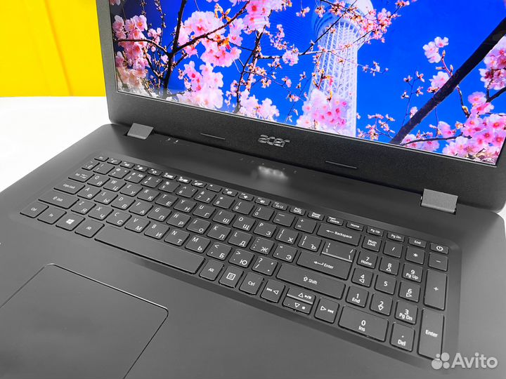 Ноутбук Acer с большим экраном + SSD/Full HD