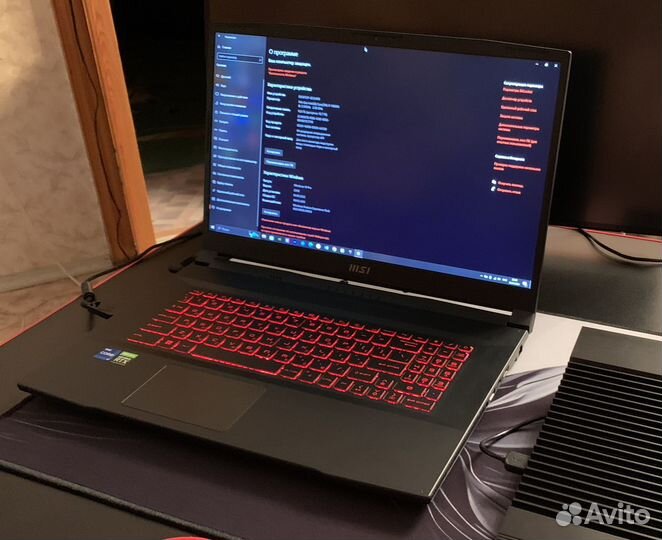 Игровой ноутбук MSI / i7-11800H / RTX 3060