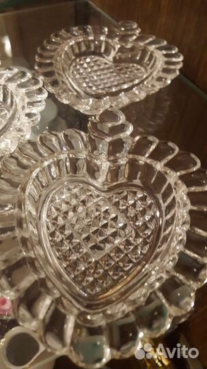Розетки для варенья хрусталь